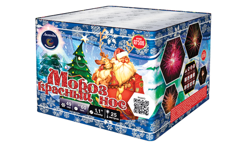  Батарея салютов Мороз Красный Нос  в Братске