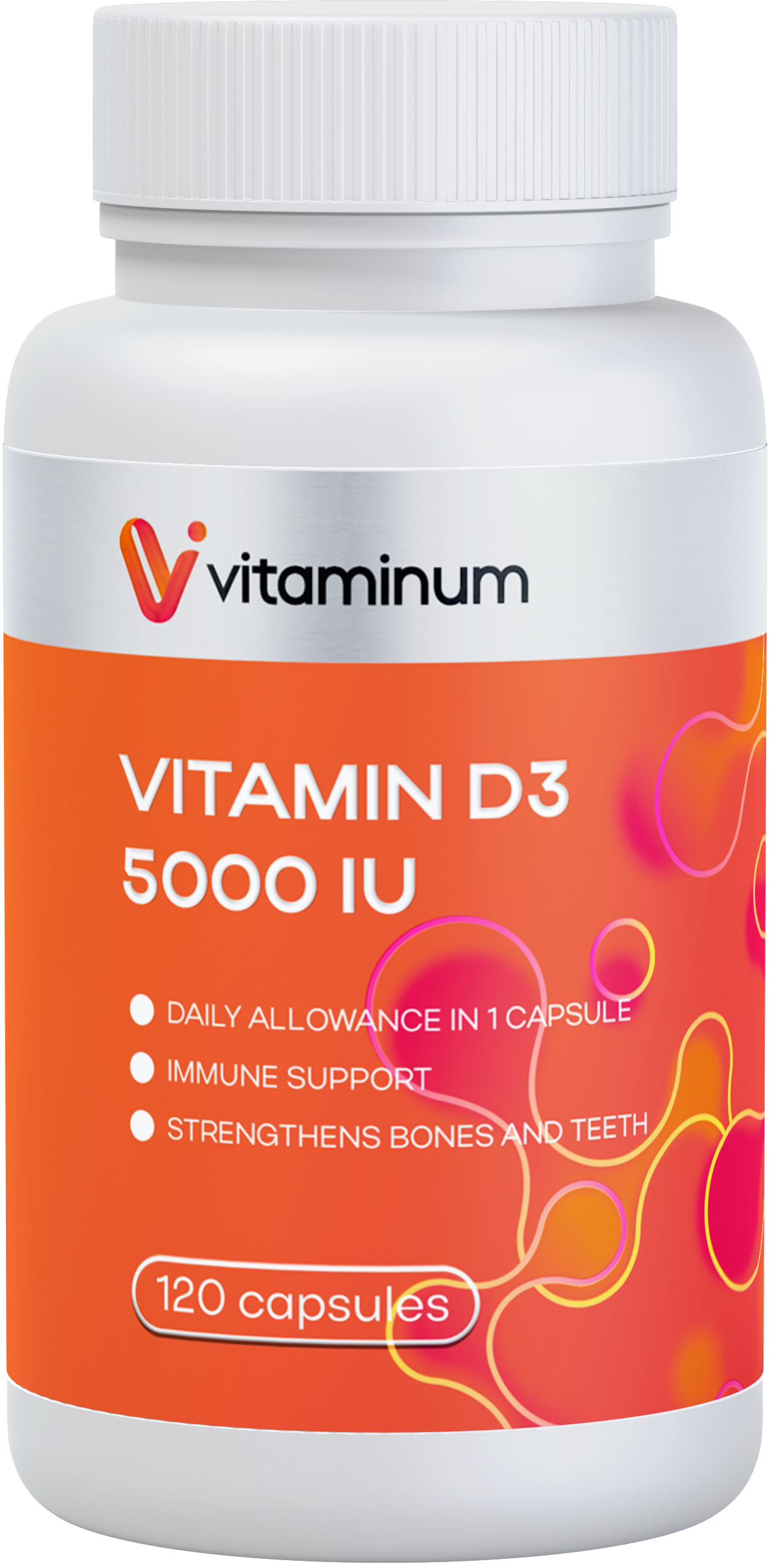 Vitaminum ВИТАМИН Д3 (5000 МЕ) 120 капсул 260 мг  в Братске